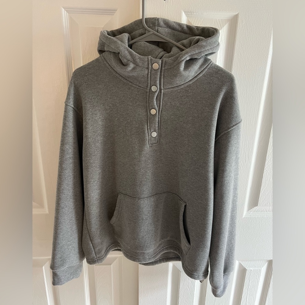 70% Cotton, 30% Wool, Korean Emis Sweatshirt